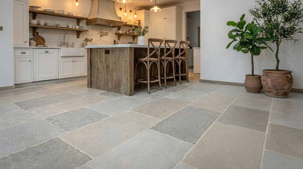 Chateau de versailles beige natuursteen vloer