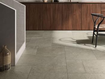 Ardura cenere keramische tegelvloer keuken nibo stone