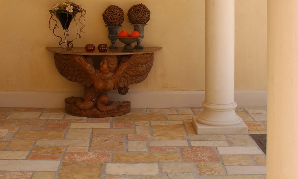 Het leggen van terrastegels Nibo Stone 2
