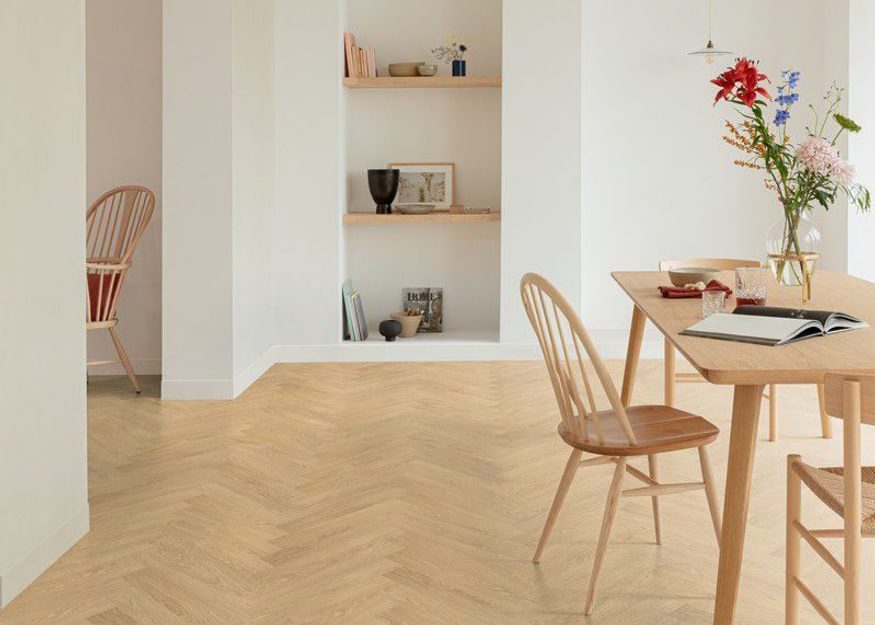 PVC vloer woonkamer Nibo Stone
