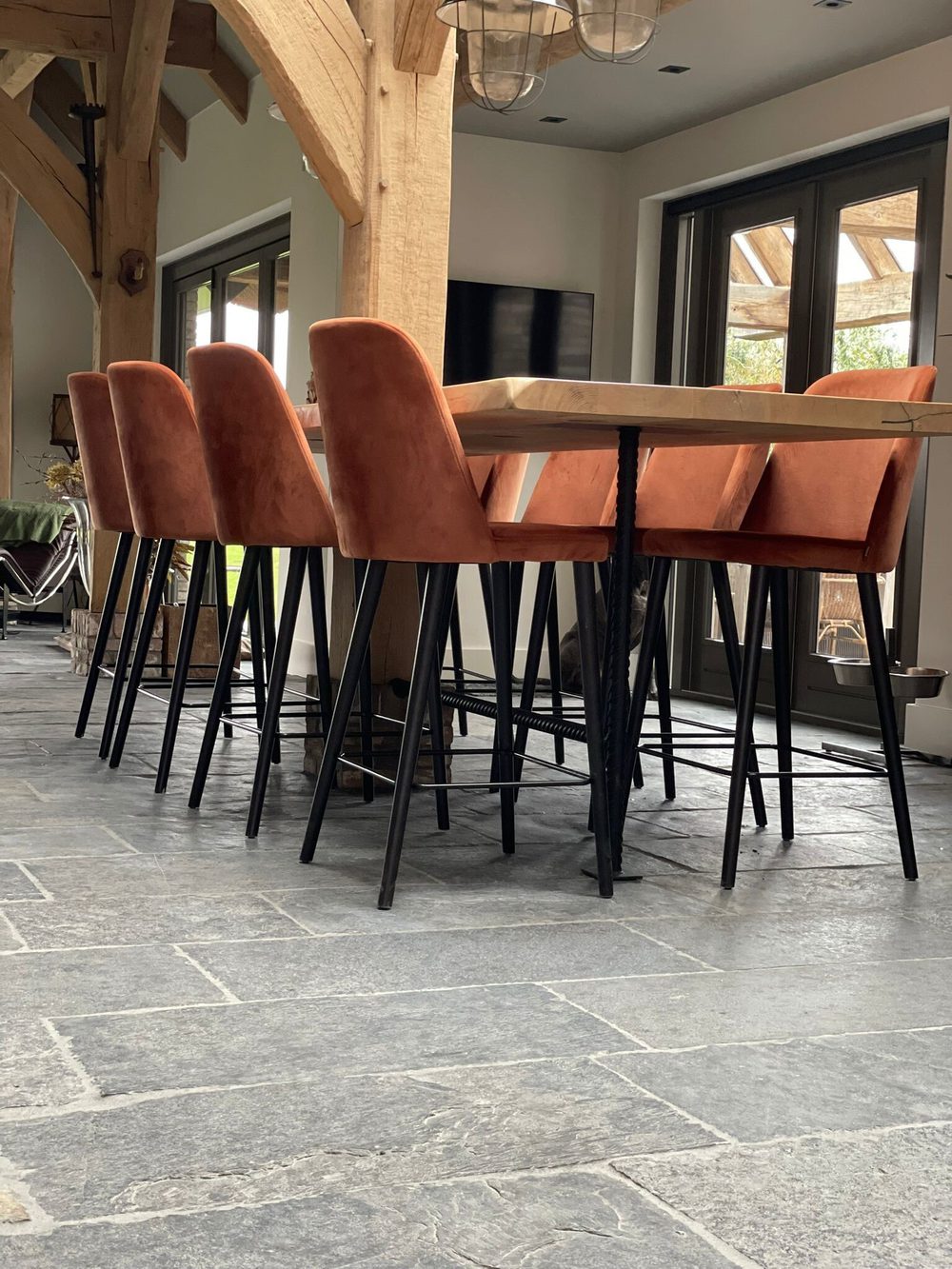 Vieux Carbo tegelvloer nibo stone