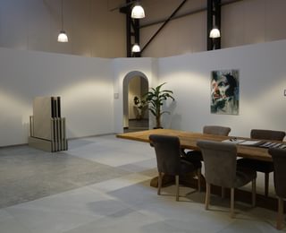 Natuursteen vloerenshowroom Vianen