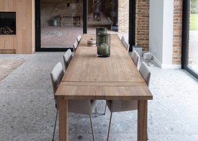 vloertegels woonkamer Ceppo di Gre