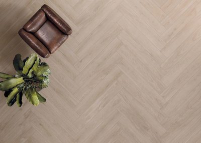Houtlook tegels visgraat Nibo Stone