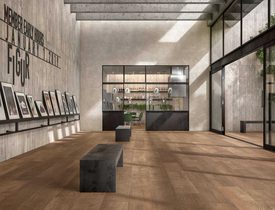 Keramisch parket houtlook vloer Nibo Stone