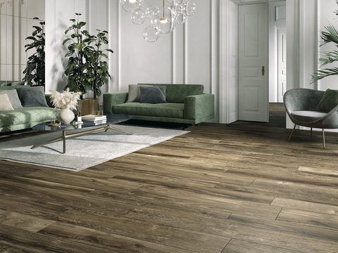 Nibo Stone keramisch parket woonkamer