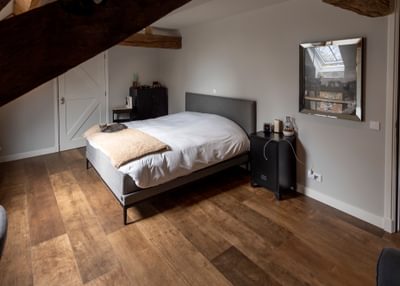 Keramisch parket slaapkamer