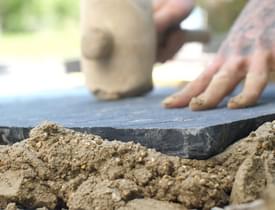 Laying Paving Installation