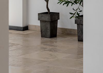 vloertegels woonkamer natuursteen nibo stone