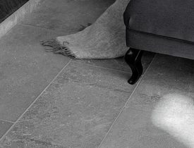 vloertegels woonkamer showroom vianen