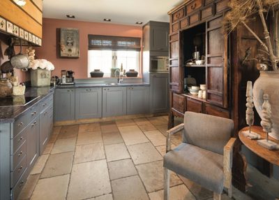 Natuursteen vloertegels keuken Nibo Stone 2