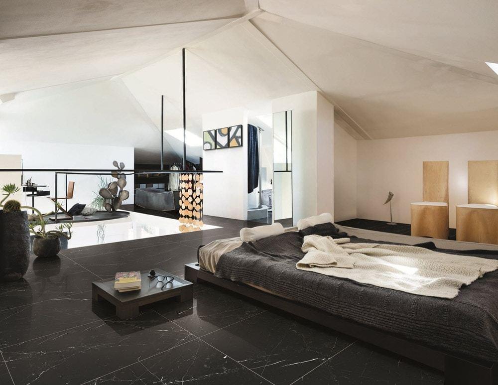 Tegels slaapkamer keramisch marmerlook Nibo Stone